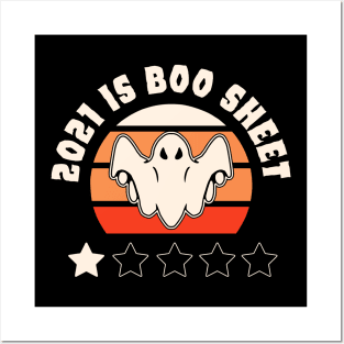 2021 is boo sheet 1 star review Posters and Art